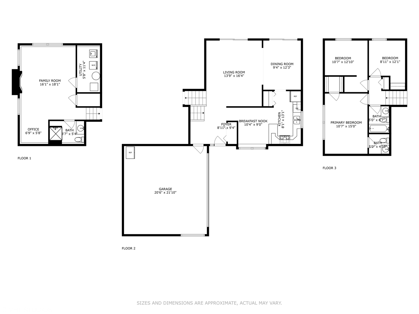 795 Hunter Drive Roselle, IL 60172 - Photo 23 of 26 a picture of a floor plan