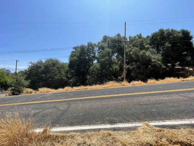 a view of road covered with snow