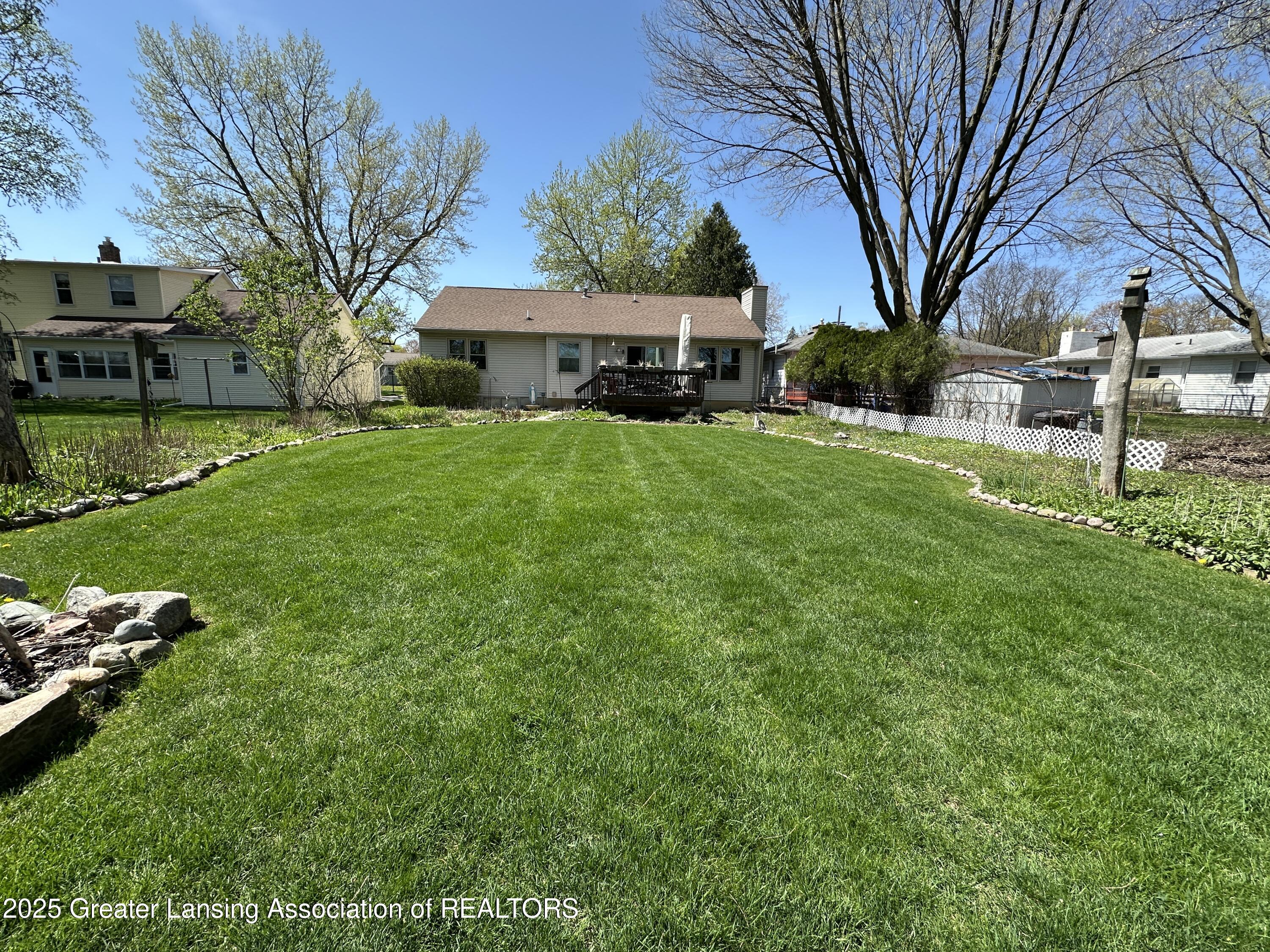 1032 Robins Road Lansing, MI 48917 - Photo 12 of 12 Back Yard