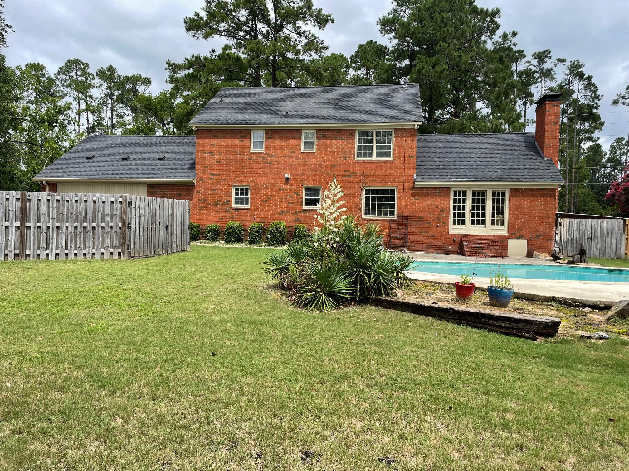 3344 Wheeler Road Augusta, GA 30909 - Photo 30 of 31 Rear view of home with pool