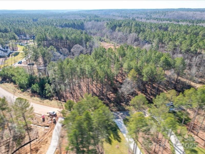 8090 Gulf Crk Road, Unit 56 Lancaster, SC 29720 - Photo 18 of 35 a view of a lush green forest with trees and some houses
