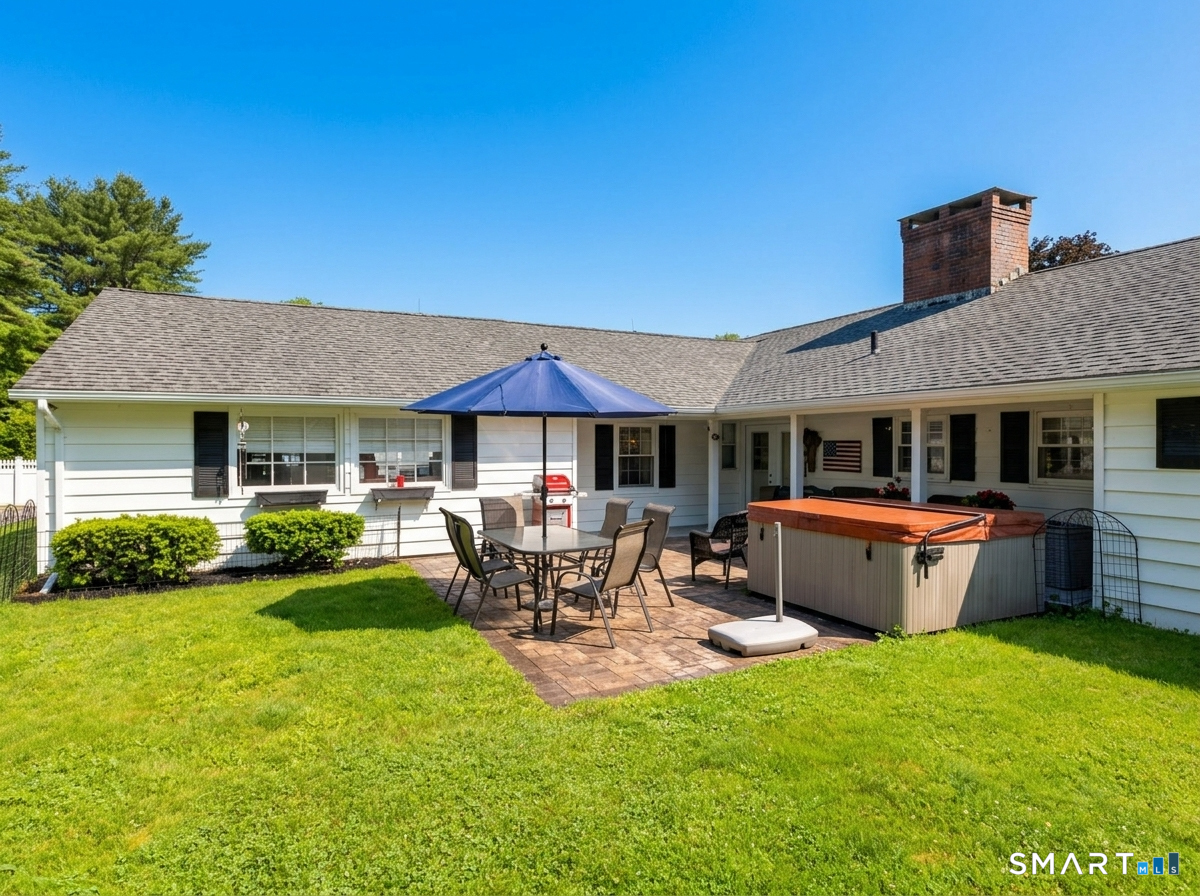 235 Scotland Road Norwich, CT 06360 - Photo 25 of 31 a front view of house with yard and outdoor seating