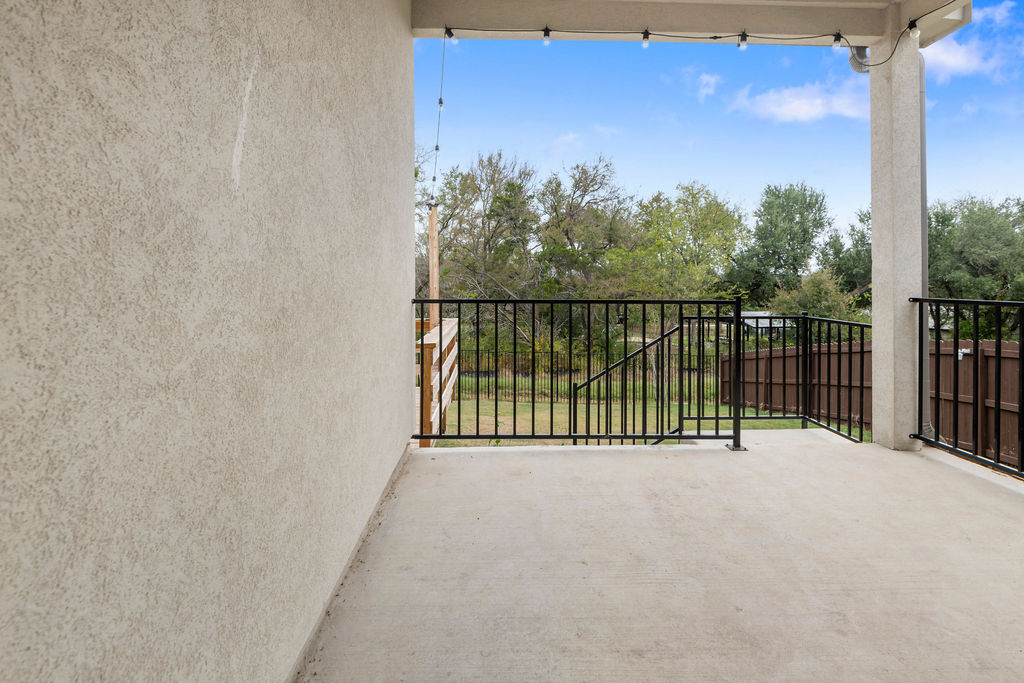 1205 Sweetspire Street Leander, TX 78641 - Photo 27 of 31 View of balcony