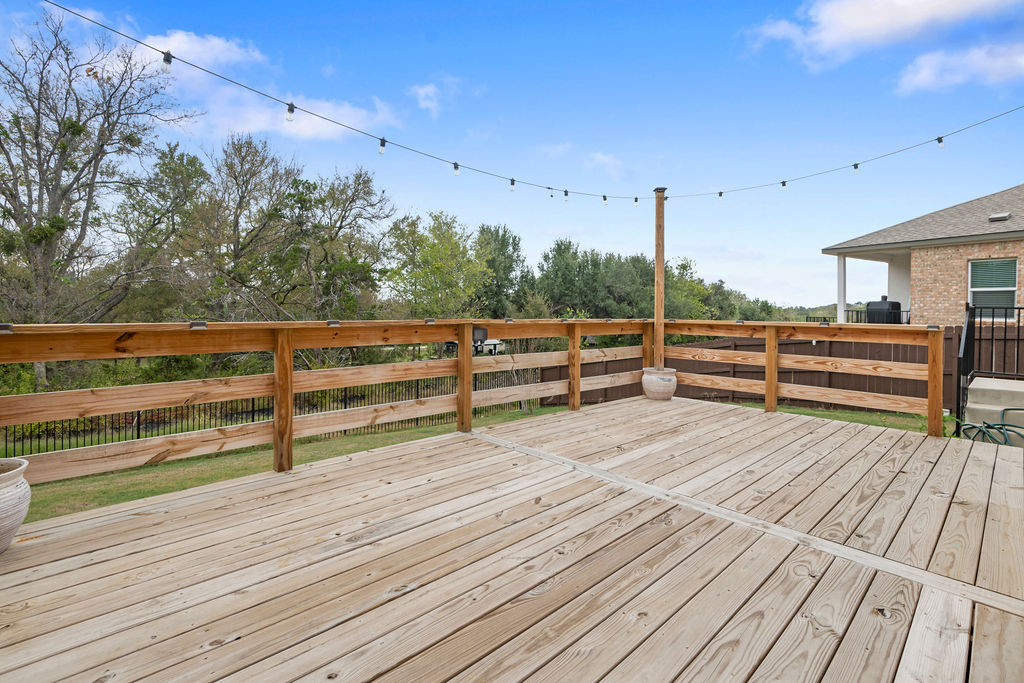 1205 Sweetspire Street Leander, TX 78641 - Photo 29 of 31 View of wooden terrace