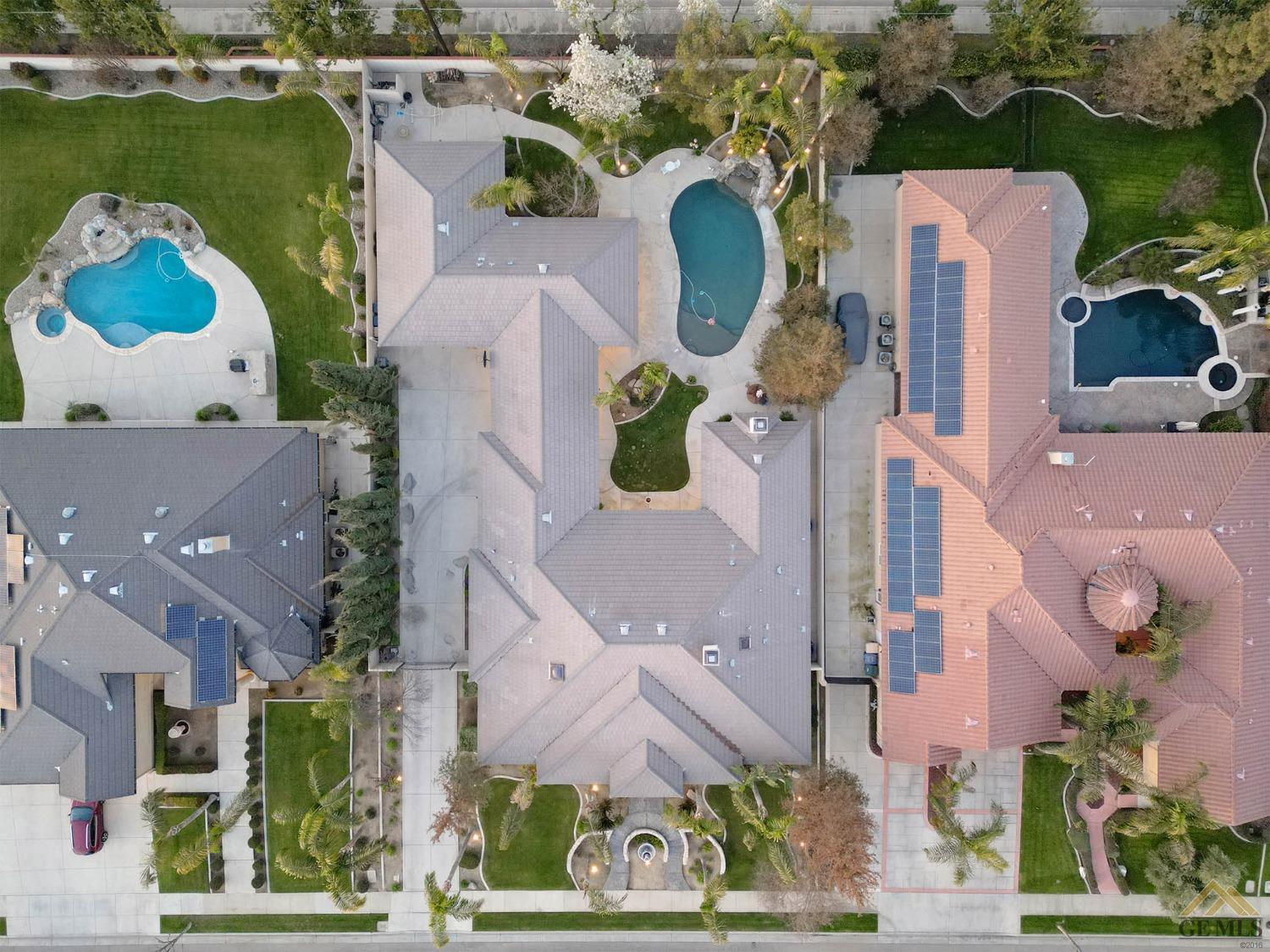 Undisclosed Address Bakersfield, CA 93312 - Photo 26 of 48 an aerial view of houses with outdoor space