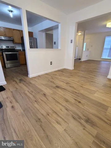 a view of kitchen and microwave