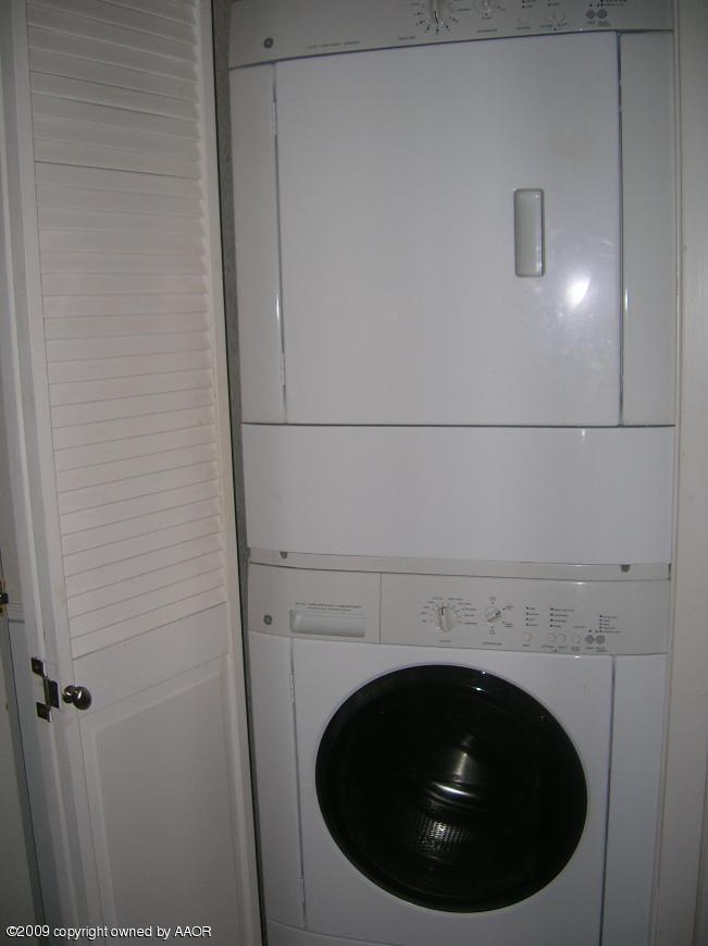 4116 South Lipscomb Street Amarillo, TX 79110 - Photo 10 of 10 a close up view of a washer and dryer