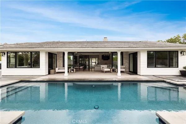 a view of pool with outdoor space