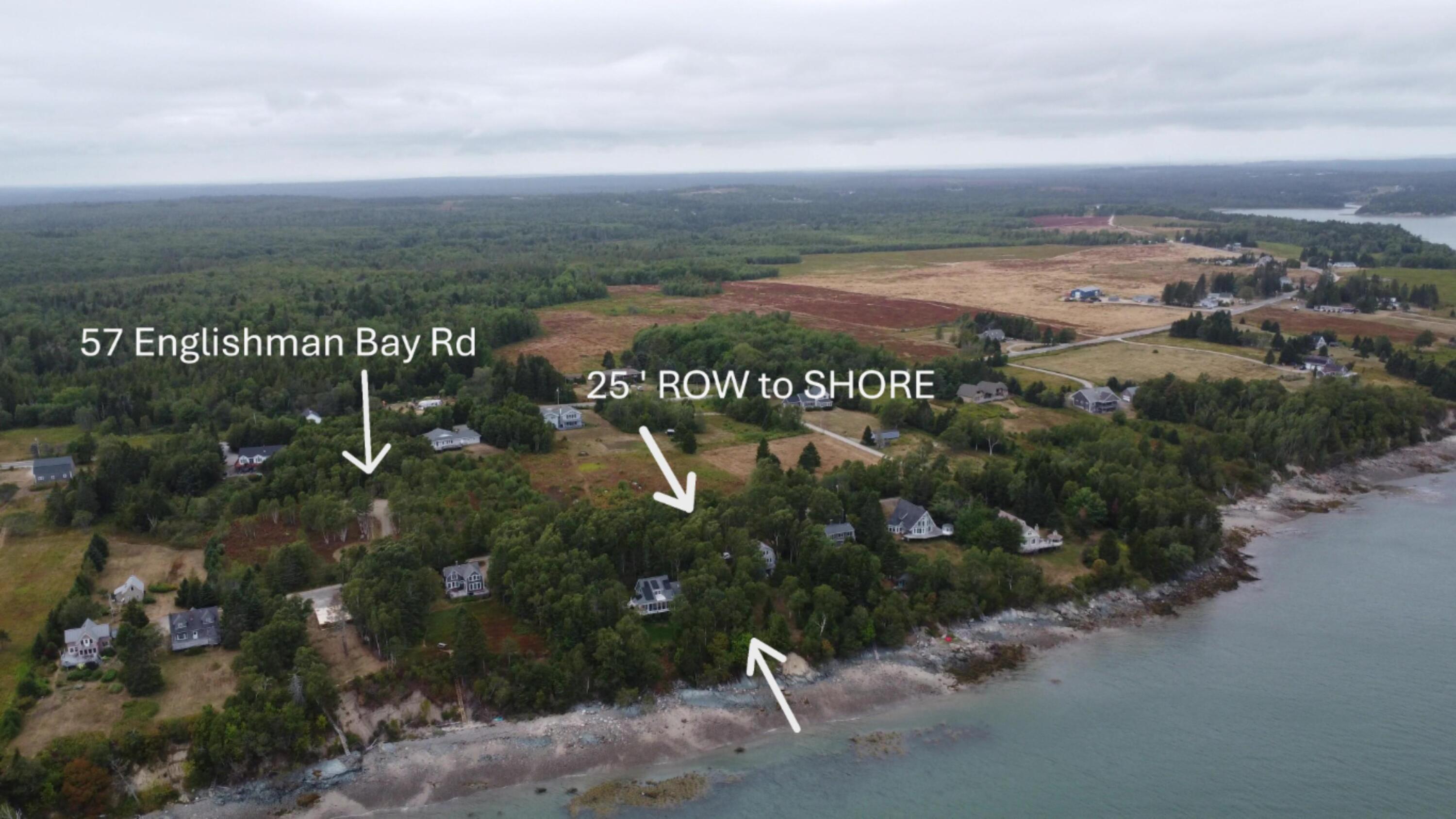 57 Englishman Bay Road Jonesport, ME 04649 - Photo 2 of 34 Aerial #4