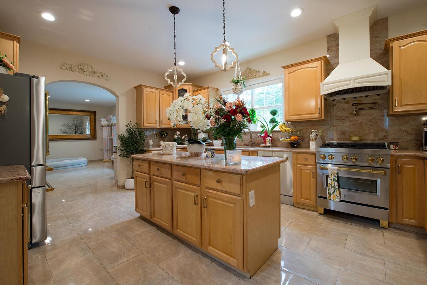 16 Kukas Road Monticello, NY 12701 - Photo 11 of 47 a kitchen with sink stove and cabinets