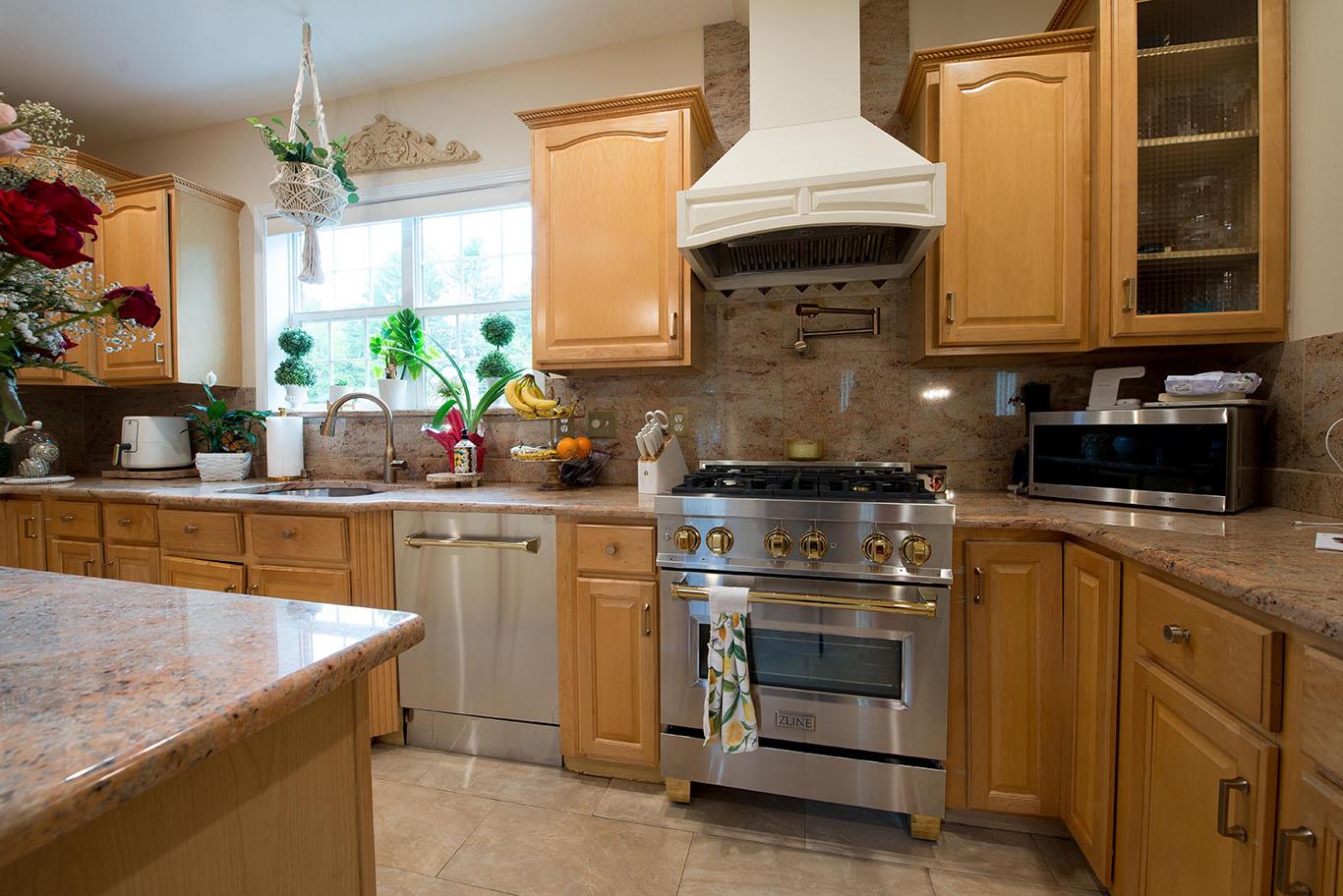 16 Kukas Road Monticello, NY 12701 - Photo 12 of 47 a kitchen with a stove and a sink