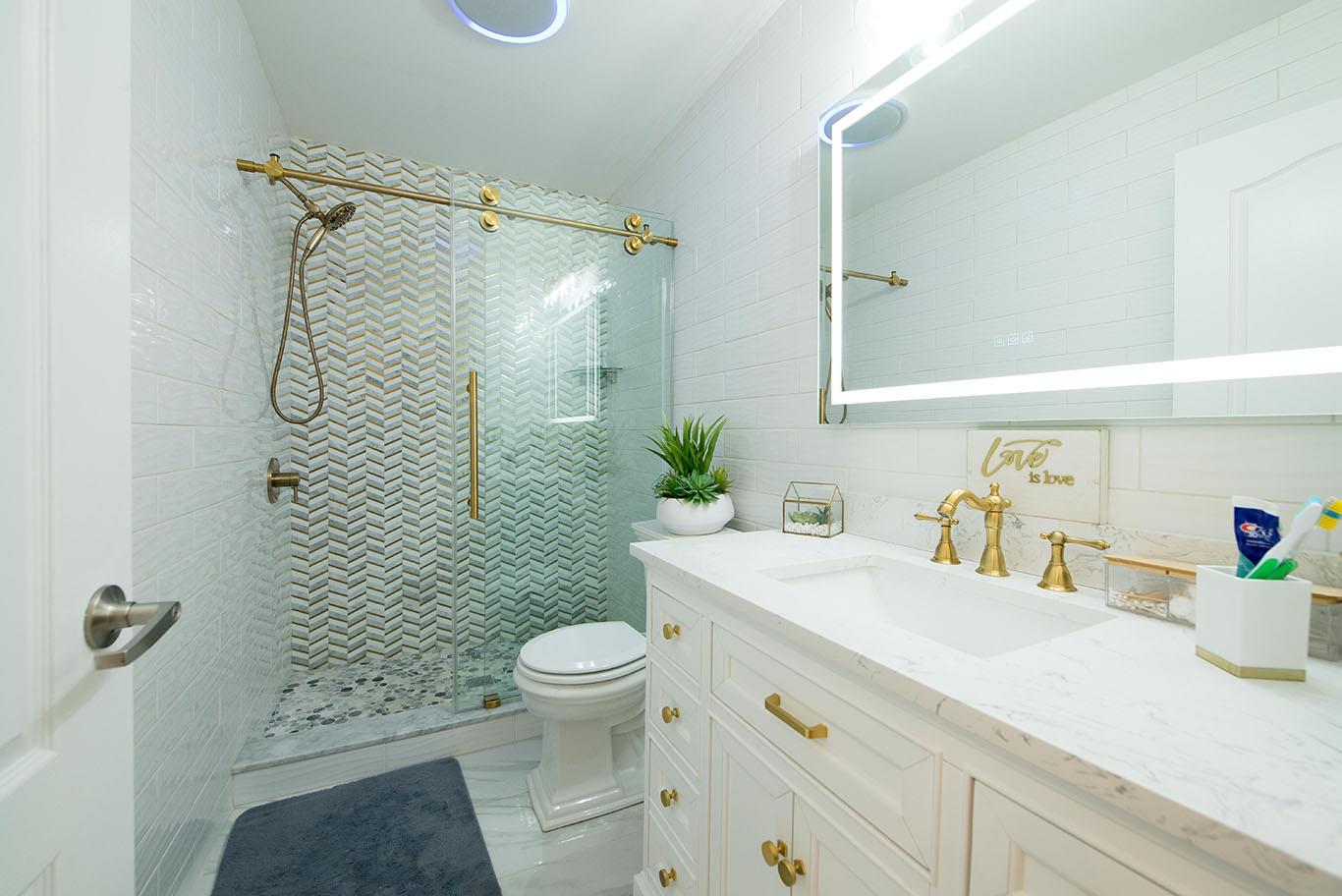 16 Kukas Road Monticello, NY 12701 - Photo 33 of 47 a bathroom with a sink a toilet and shower