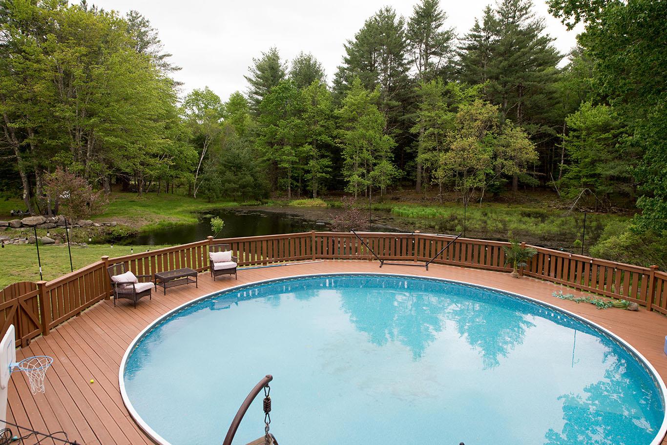 16 Kukas Road Monticello, NY 12701 - Photo 42 of 47 a view of a swimming pool with a lake view