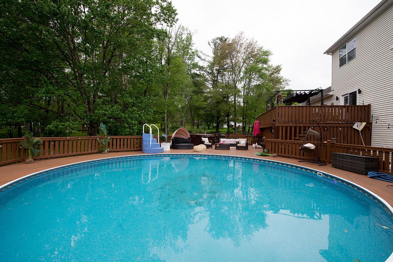 16 Kukas Road Monticello, NY 12701 - Photo 44 of 47 a view of a swimming pool with a deck