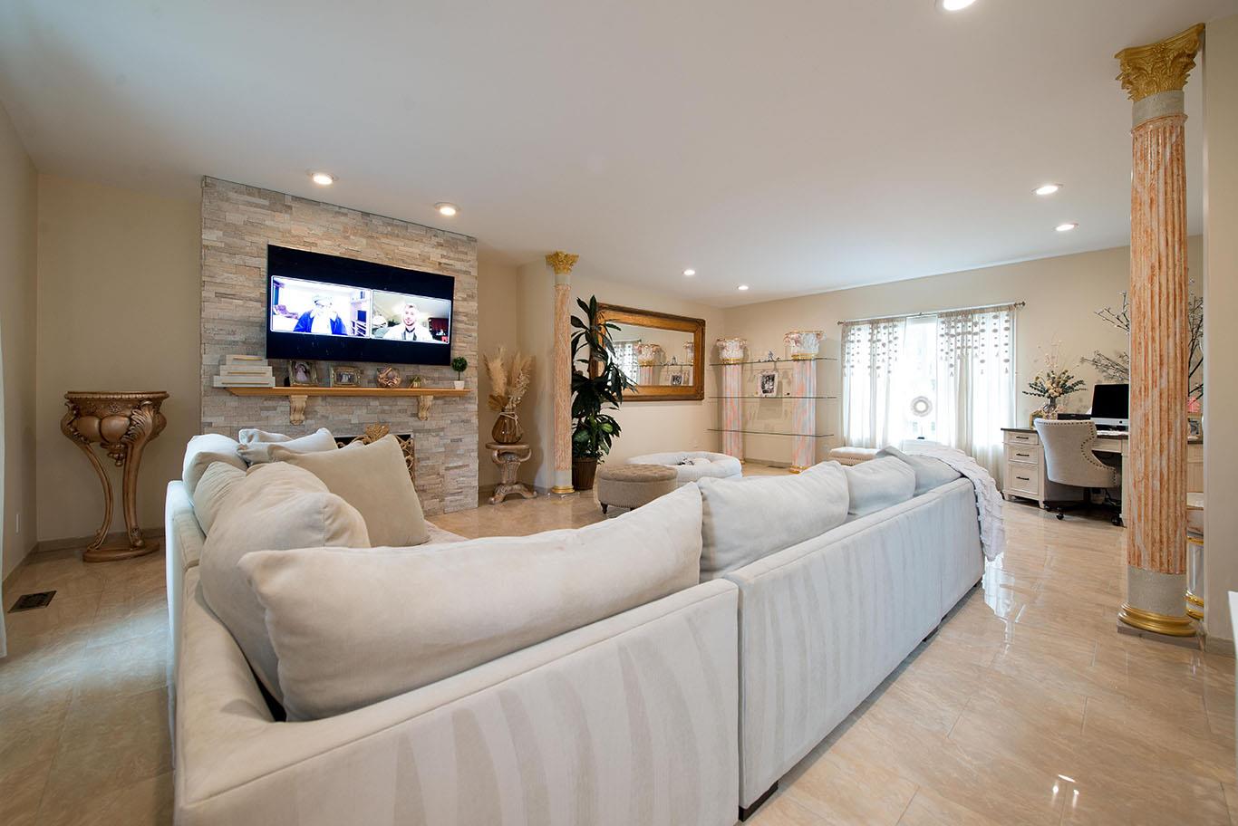 16 Kukas Road Monticello, NY 12701 - Photo 7 of 47 a living room with furniture and a flat screen tv
