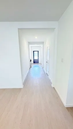 wooden floor in a room