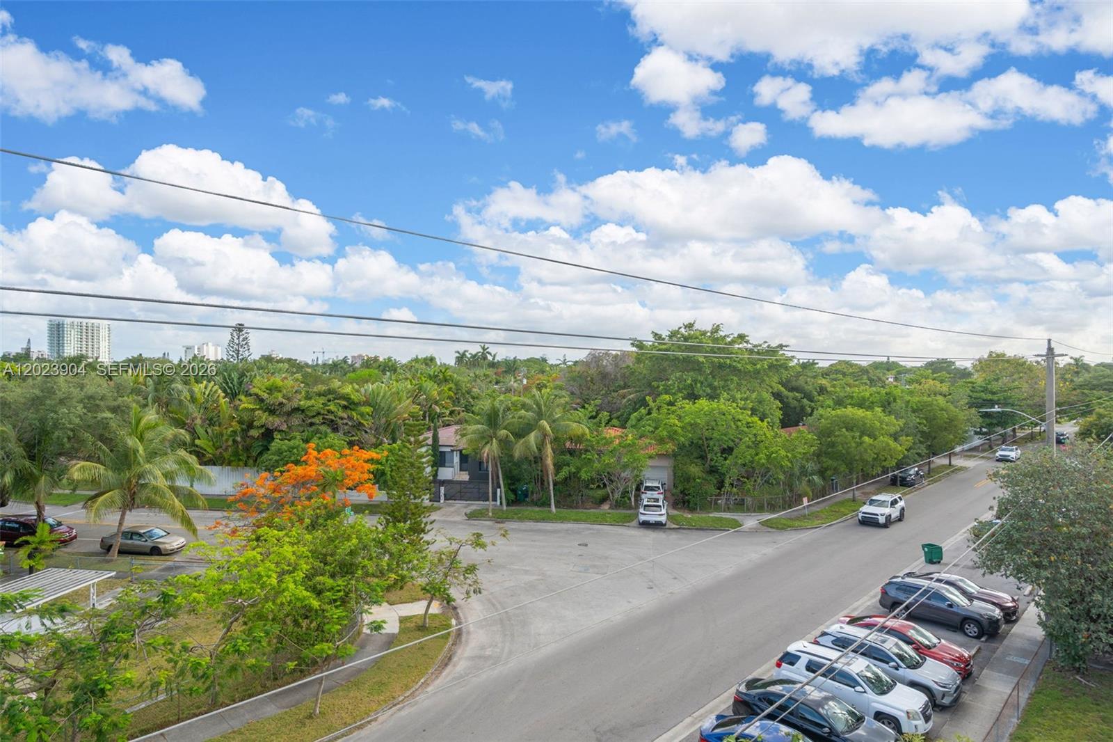 721 Southwest 11th Street, Unit G Miami, FL 33129 - Photo 34 of 40 a view of a city street from a balcony