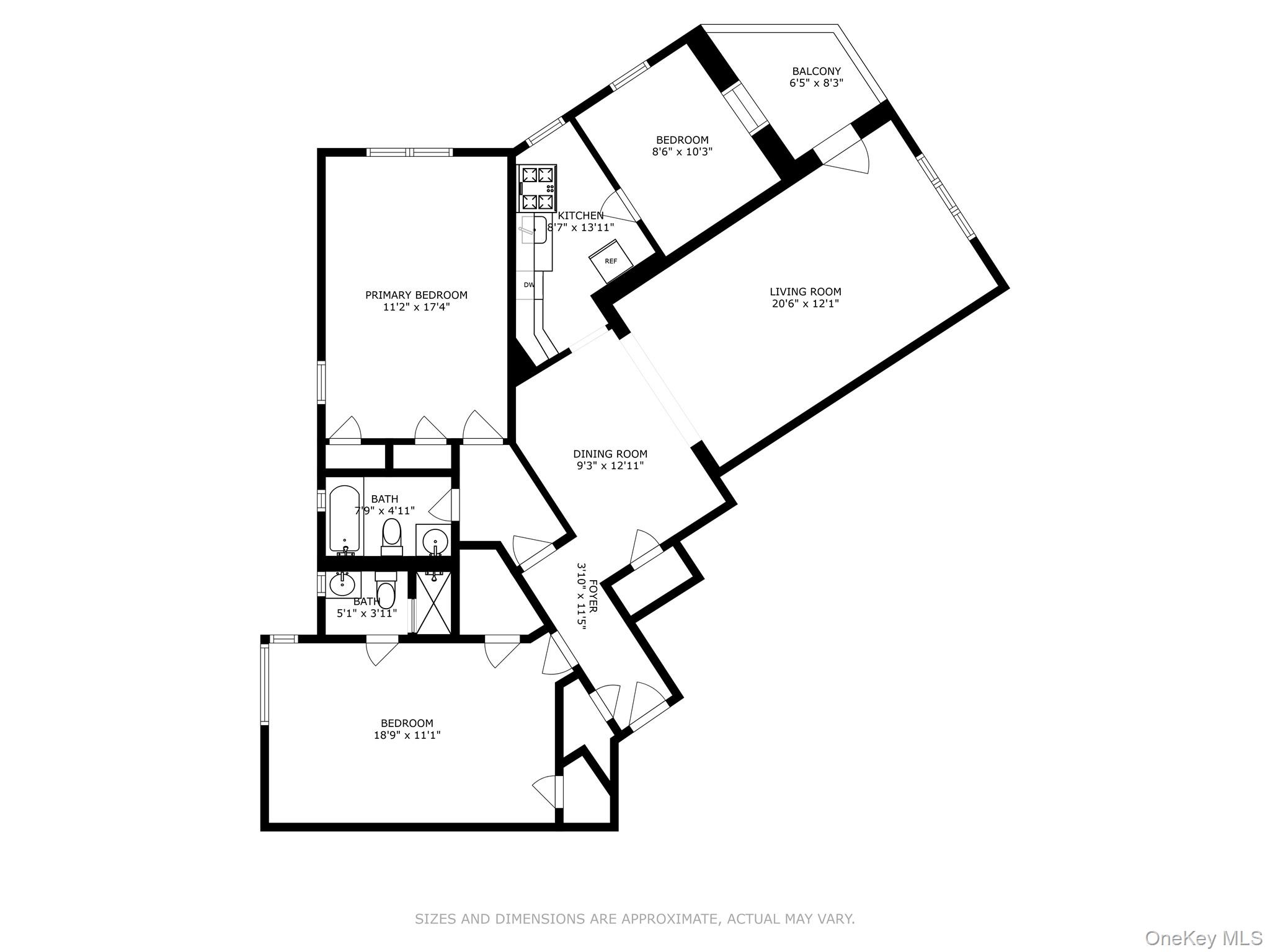 123-35 82nd Road, Unit 3Q Queens, NY 11415 - Photo 15 of 15 a picture of a room with a white wall and white