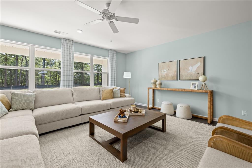 1160 Amerson Street Buckhead, GA 30625 - Photo 18 of 48 a living room with furniture and a large window