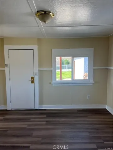 a view of front door