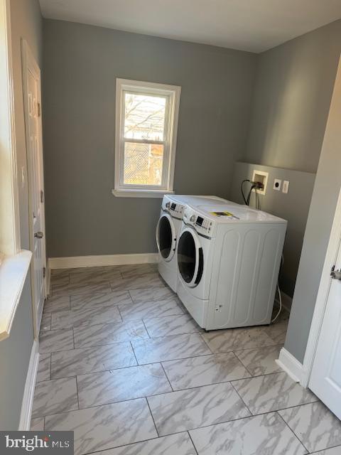 2811 East Venango Street Philadelphia, PA 19134 - Photo 7 of 18 a utility room with washer and dryer