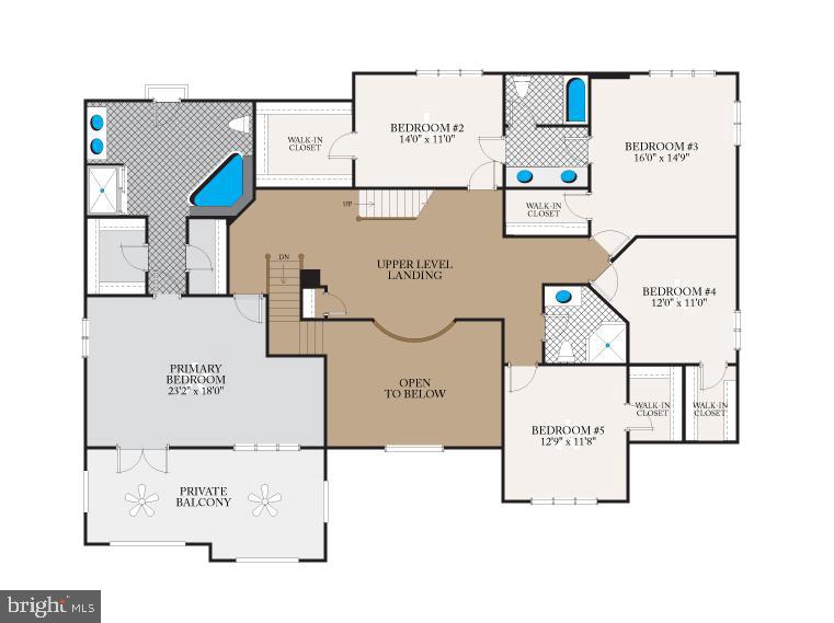 5005 Ridgewood Road Alexandria, VA 22312 - Photo 30 of 77 upper lvl floor plan