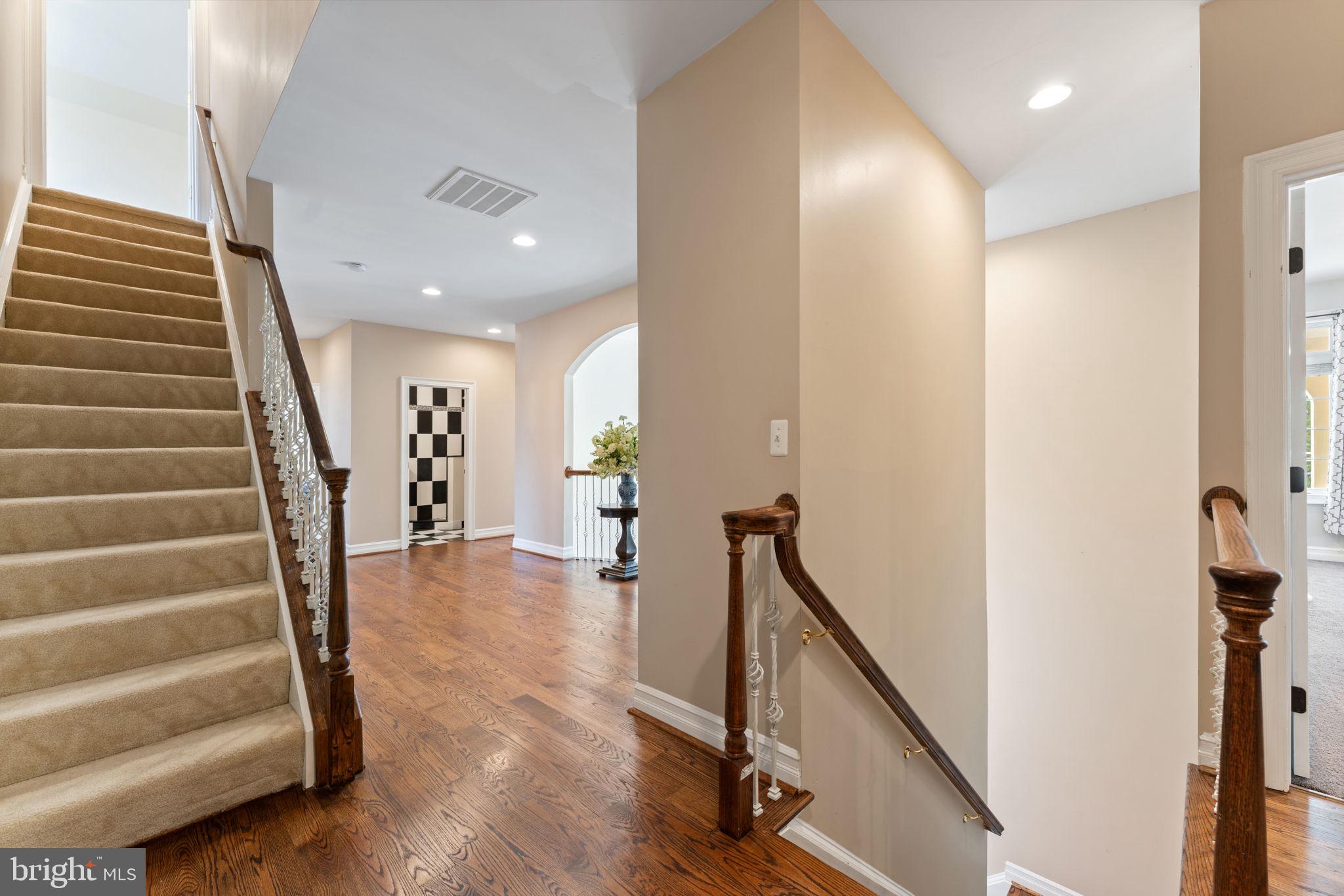 5005 Ridgewood Road Alexandria, VA 22312 - Photo 61 of 77 Stairs to 3rd lvl