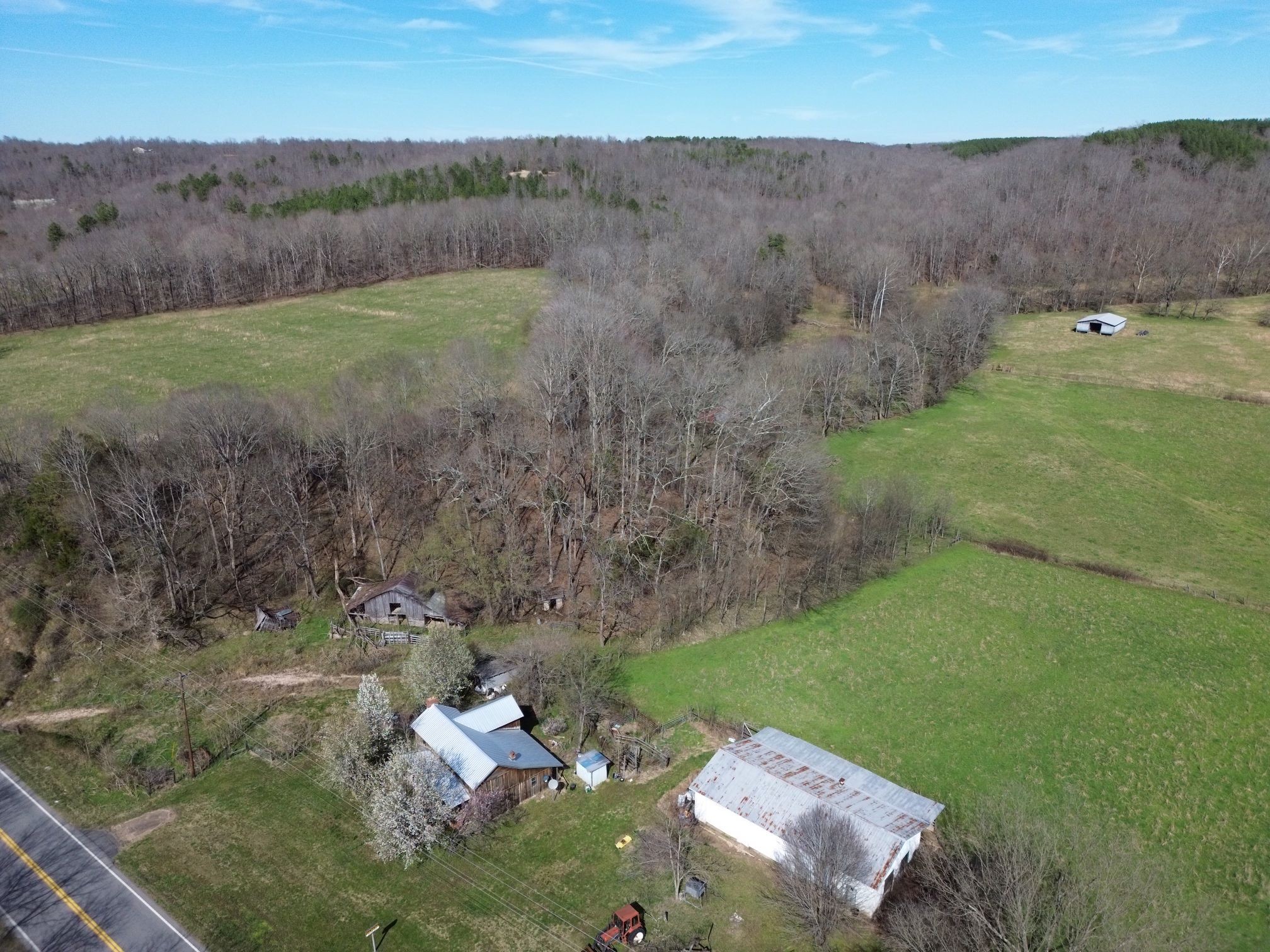 295 State Highway 48 Centerville, TN 37033 - Photo 21 of 80 an aerial view of a house with a yard