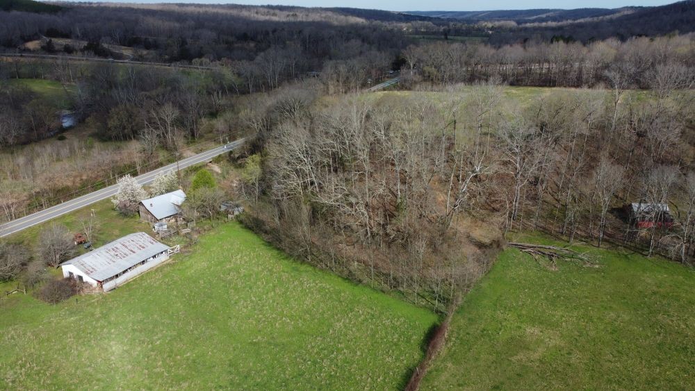 295 State Highway 48 Centerville, TN 37033 - Photo 33 of 80 a view of a lush green forest with a lake