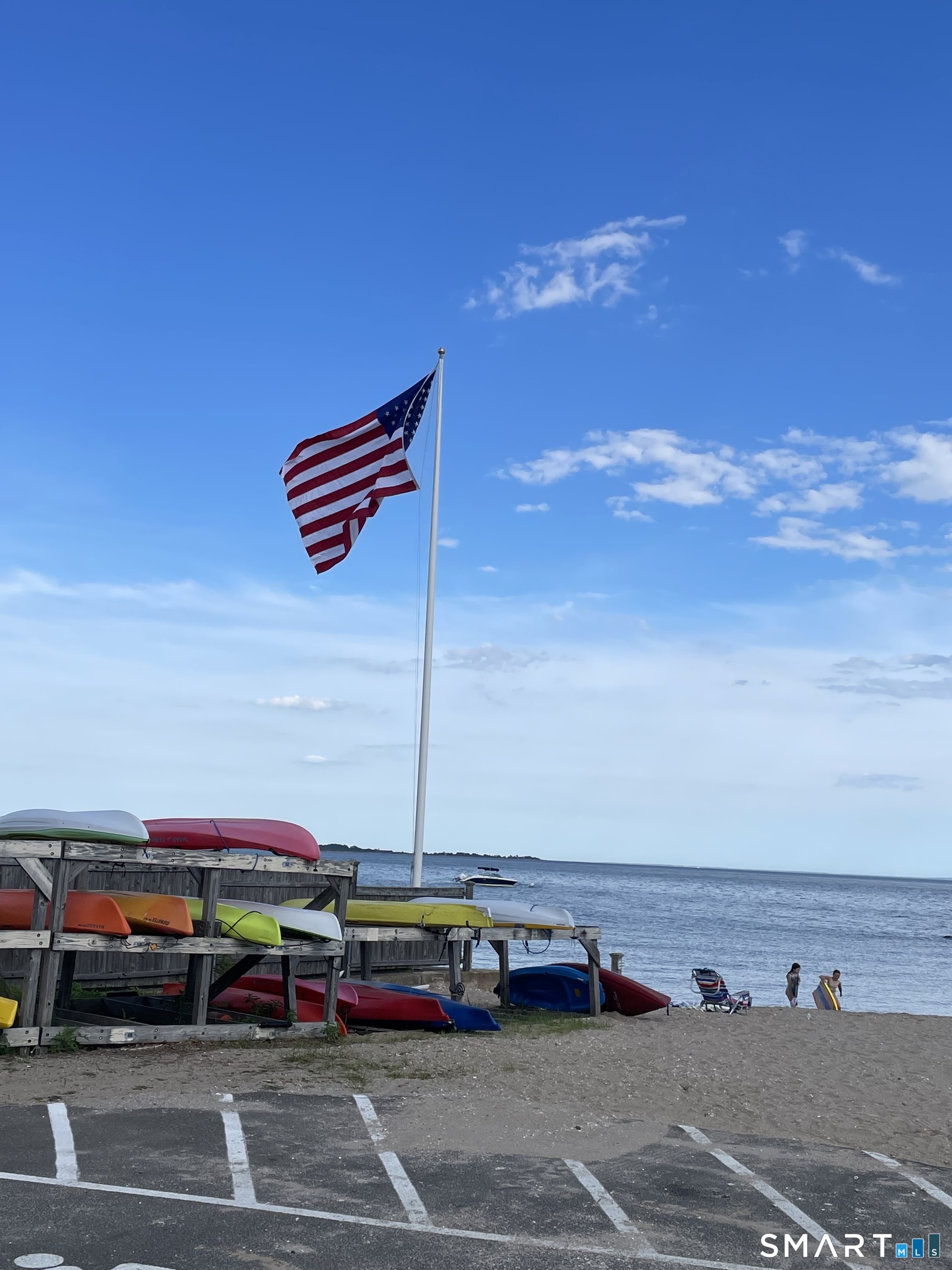 1023 Boston Post Road Madison, CT 06443 - Photo 21 of 37 Kayak rack at East Wharf Beach.