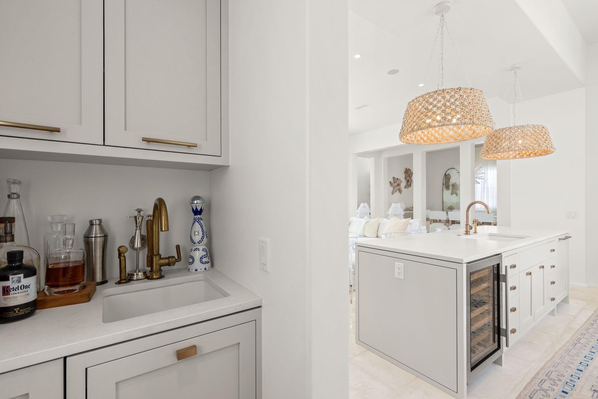 89 Kaiya Avenue Inlet Beach, FL 32461 - Photo 15 of 82 a kitchen with a sink and cabinets