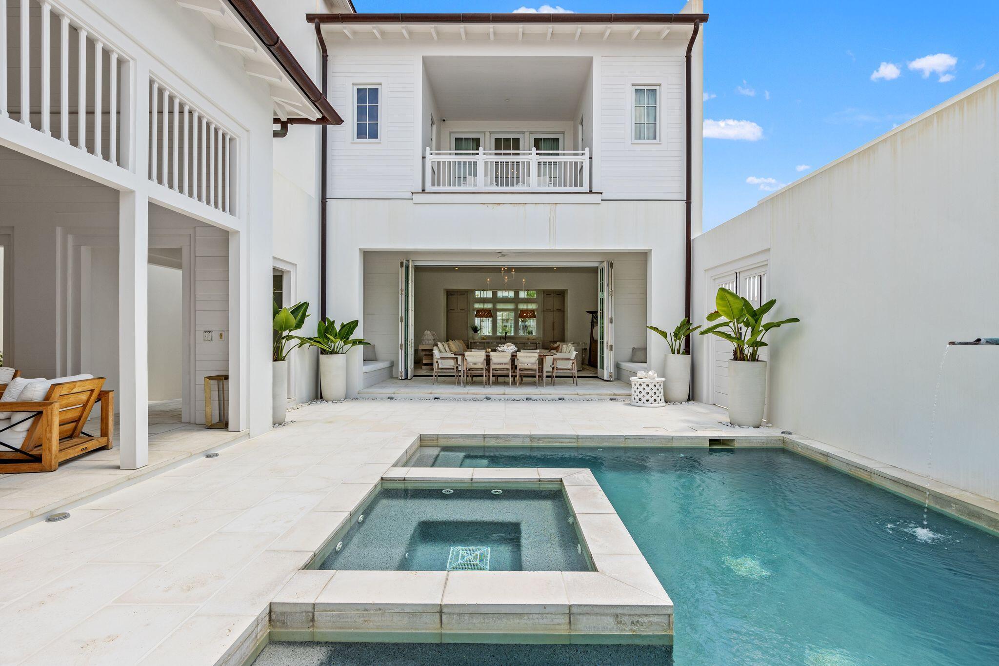 89 Kaiya Avenue Inlet Beach, FL 32461 - Photo 18 of 82 a living room with furniture and a fireplace