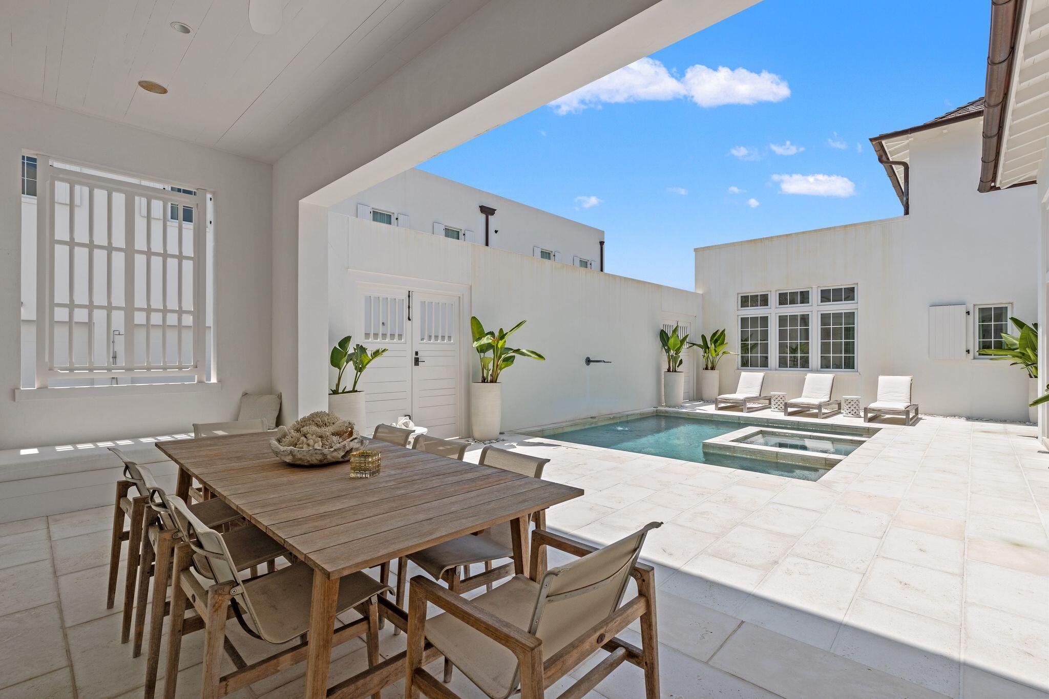 89 Kaiya Avenue Inlet Beach, FL 32461 - Photo 20 of 82 a dining room with furniture and window