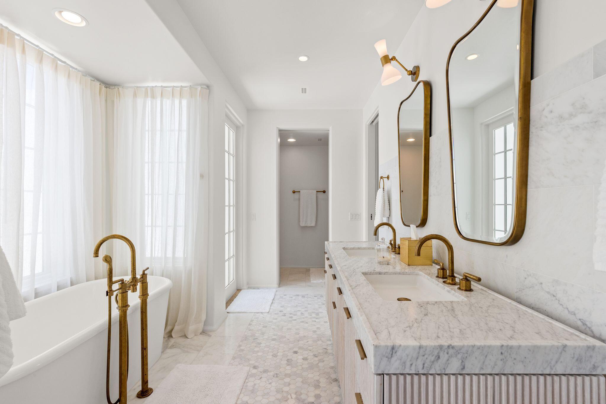 89 Kaiya Avenue Inlet Beach, FL 32461 - Photo 34 of 82 a bathroom with a sink and a mirror