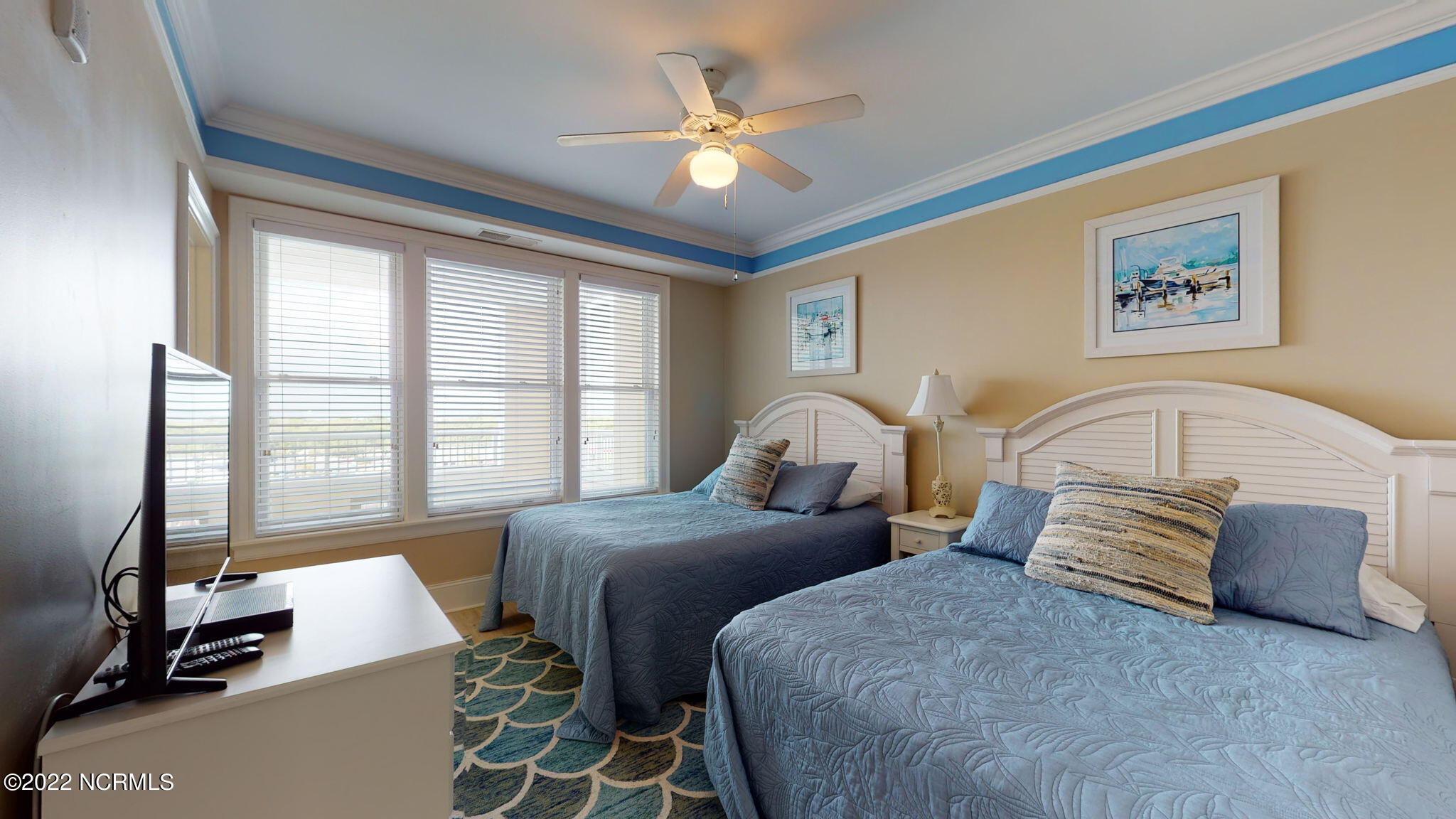 1435 Salter Path Road, Unit L3 Indian Beach, NC 28512 - Photo 19 of 40 Guest Bedroom