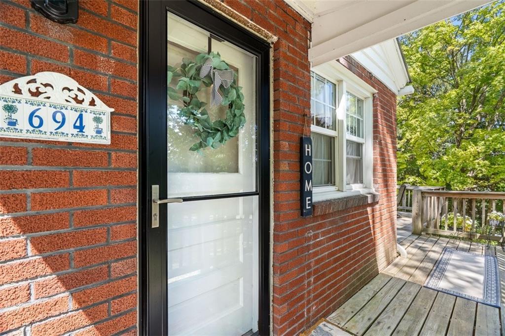 694 Oak Street Crescent, PA 15046 - Photo 2 of 19 a view of a balcony with wooden floor