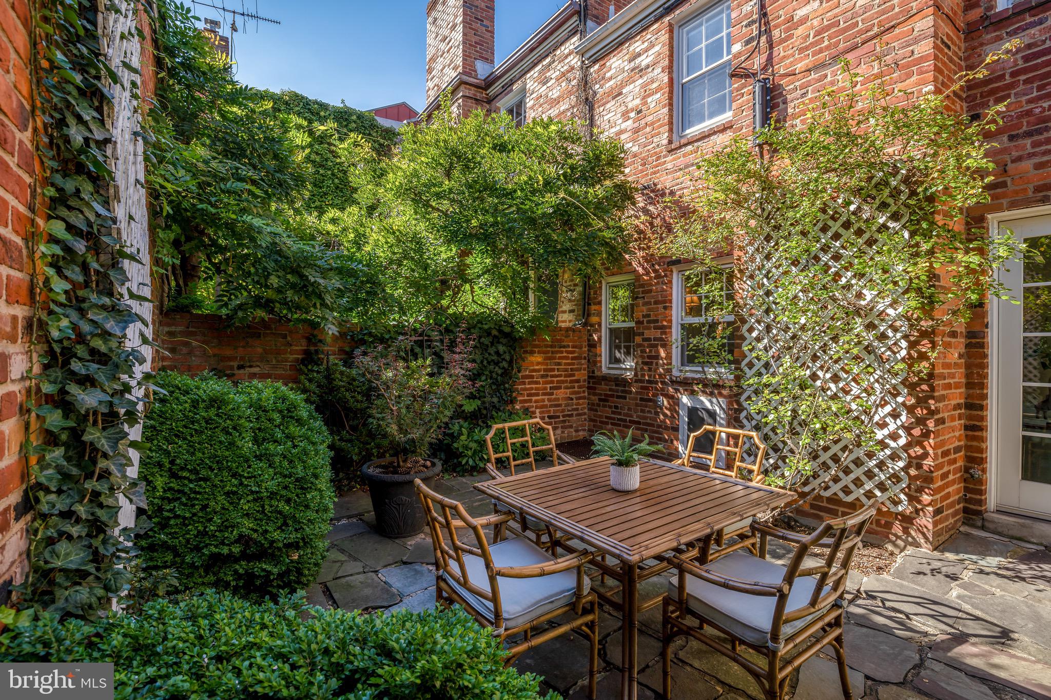 3202 Reservoir Road Northwest Washington, DC 20007 - Photo 13 of 27 Private Terrace from Living Room