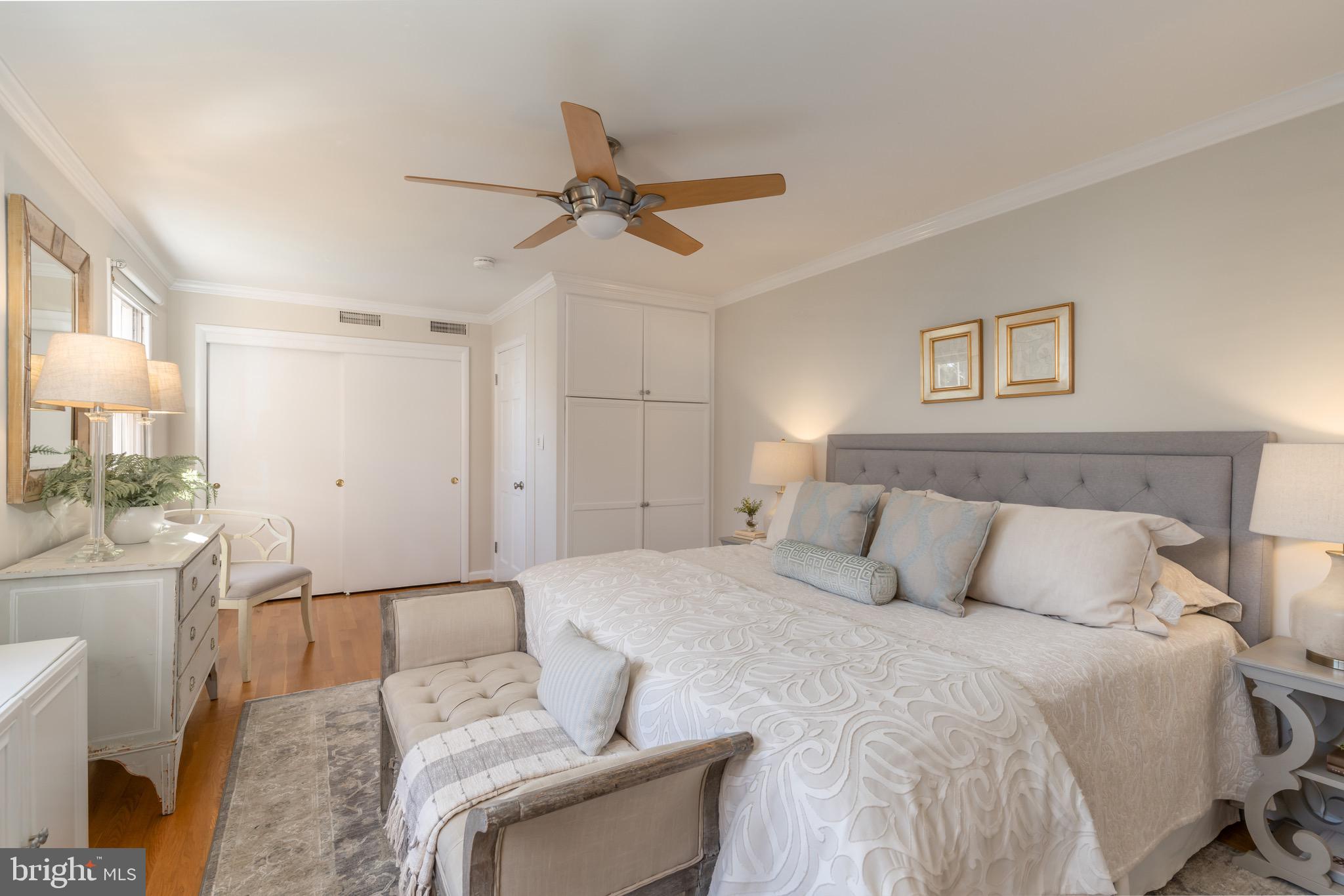 3202 Reservoir Road Northwest Washington, DC 20007 - Photo 22 of 27 Primary Bedroom