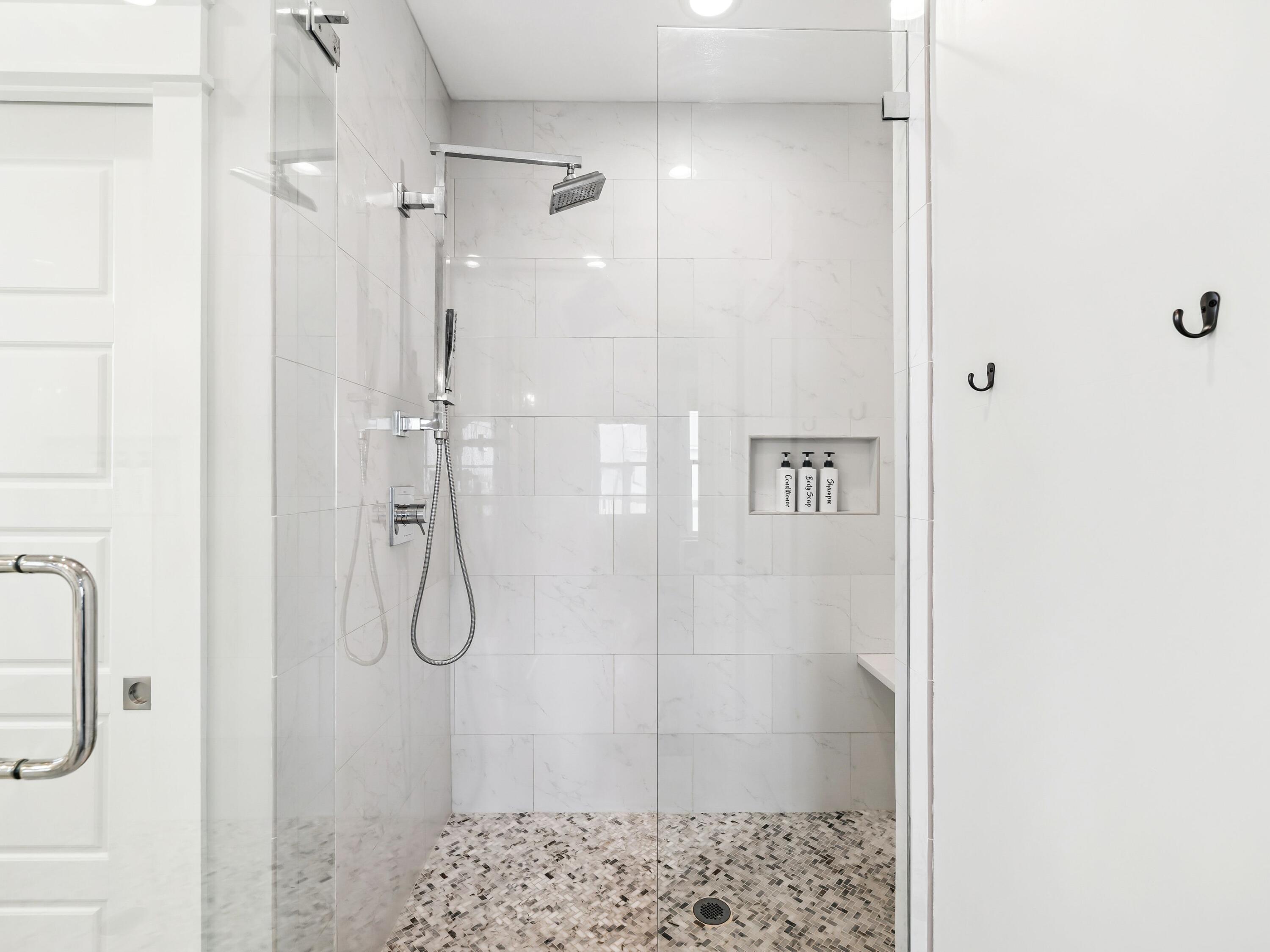 29 Tidewater Ct Inlet Beach Inlet Beach, FL 32461 - Photo 16 of 25 a bathroom with a shower