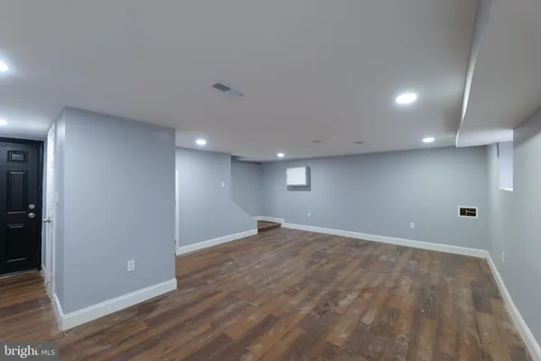 a view of empty room