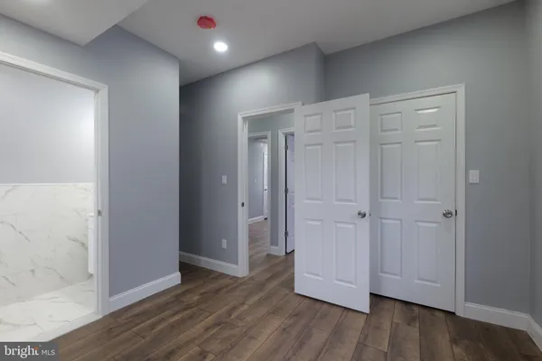 wooden floor in an empty room