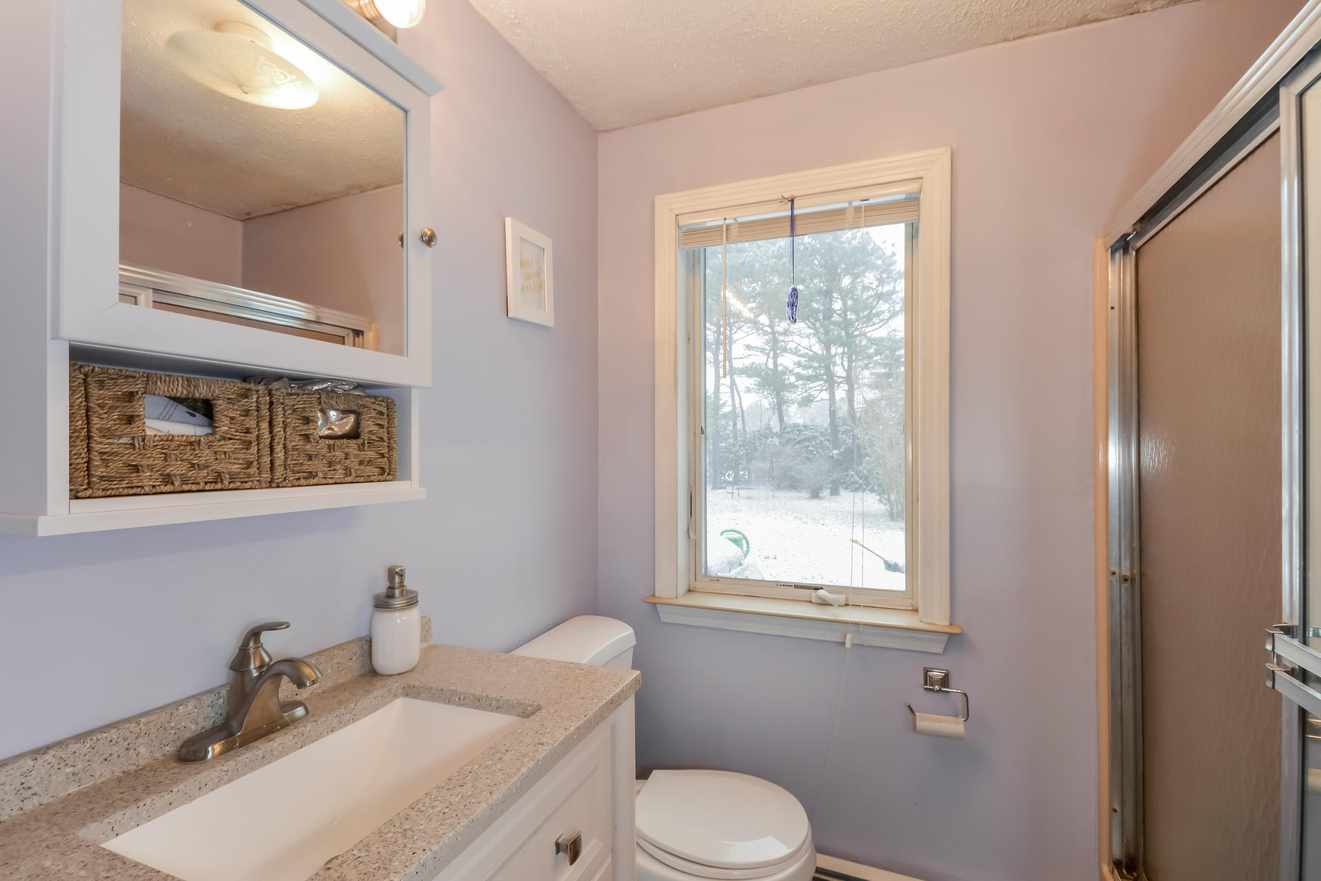120 Snake Pond Road Forestdale, MA 02644 - Photo 15 of 31 a bathroom with a sink toilet and window