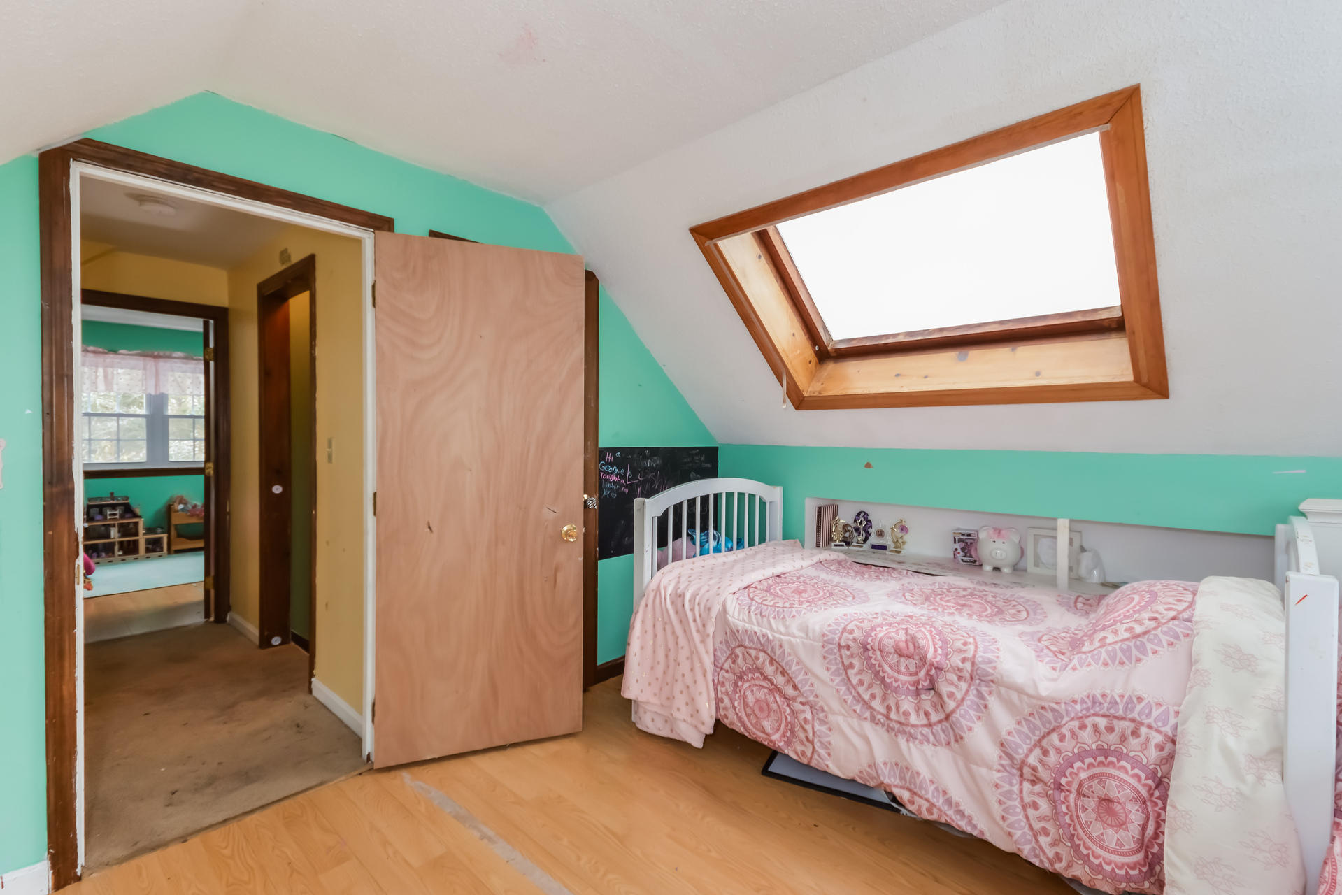 120 Snake Pond Road Forestdale, MA 02644 - Photo 18 of 31 a bedroom with a bed and a painting on the wall