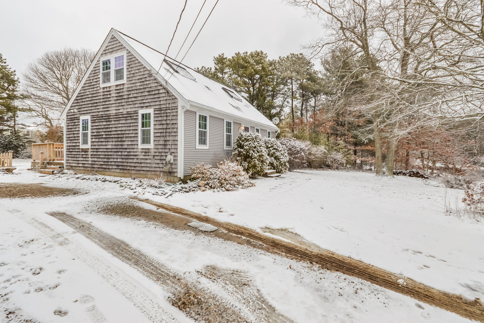 120 Snake Pond Road Forestdale, MA 02644 - Photo 3 of 31 a front view of a house with a yard