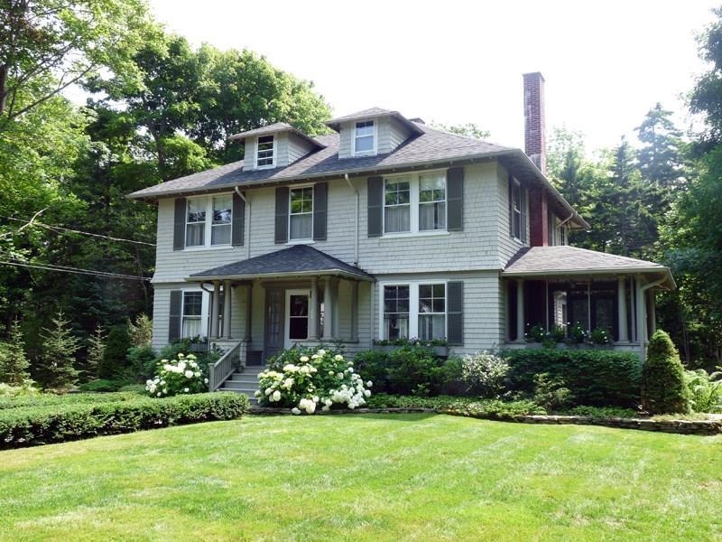 20 Rock End Road Northeast Harbor, ME 04662 - Photo 1 of 26 Exterior showing the summer garden....