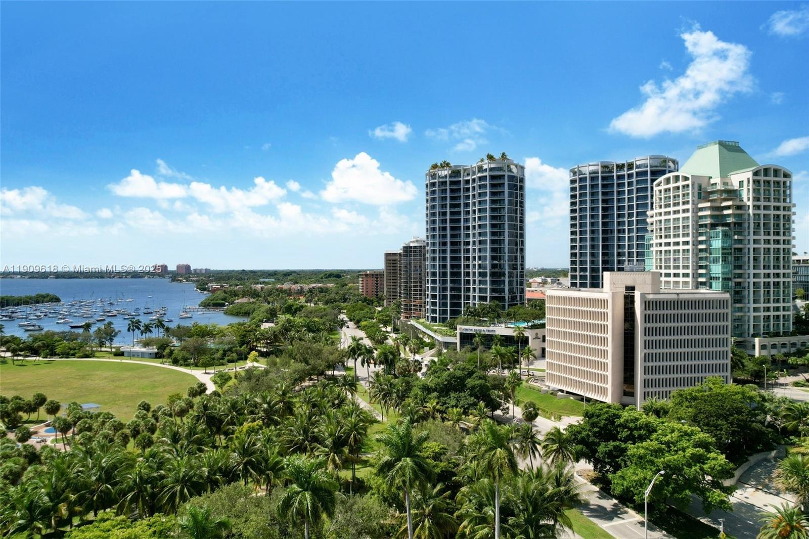 2678 Tigertail Avenue, Unit 1501 Miami, FL 33133 - Photo 37 of 44 a view of a city with tall buildings