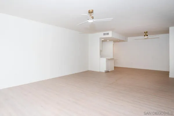 a kitchen with a stove and a microwave