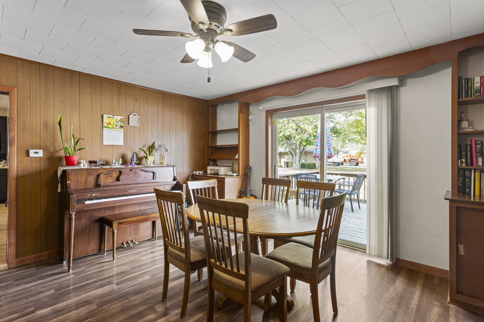 13 Willow Street Dewey, IL 61840 - Photo 9 of 27 a view of a dining room with furniture window and wooden floor