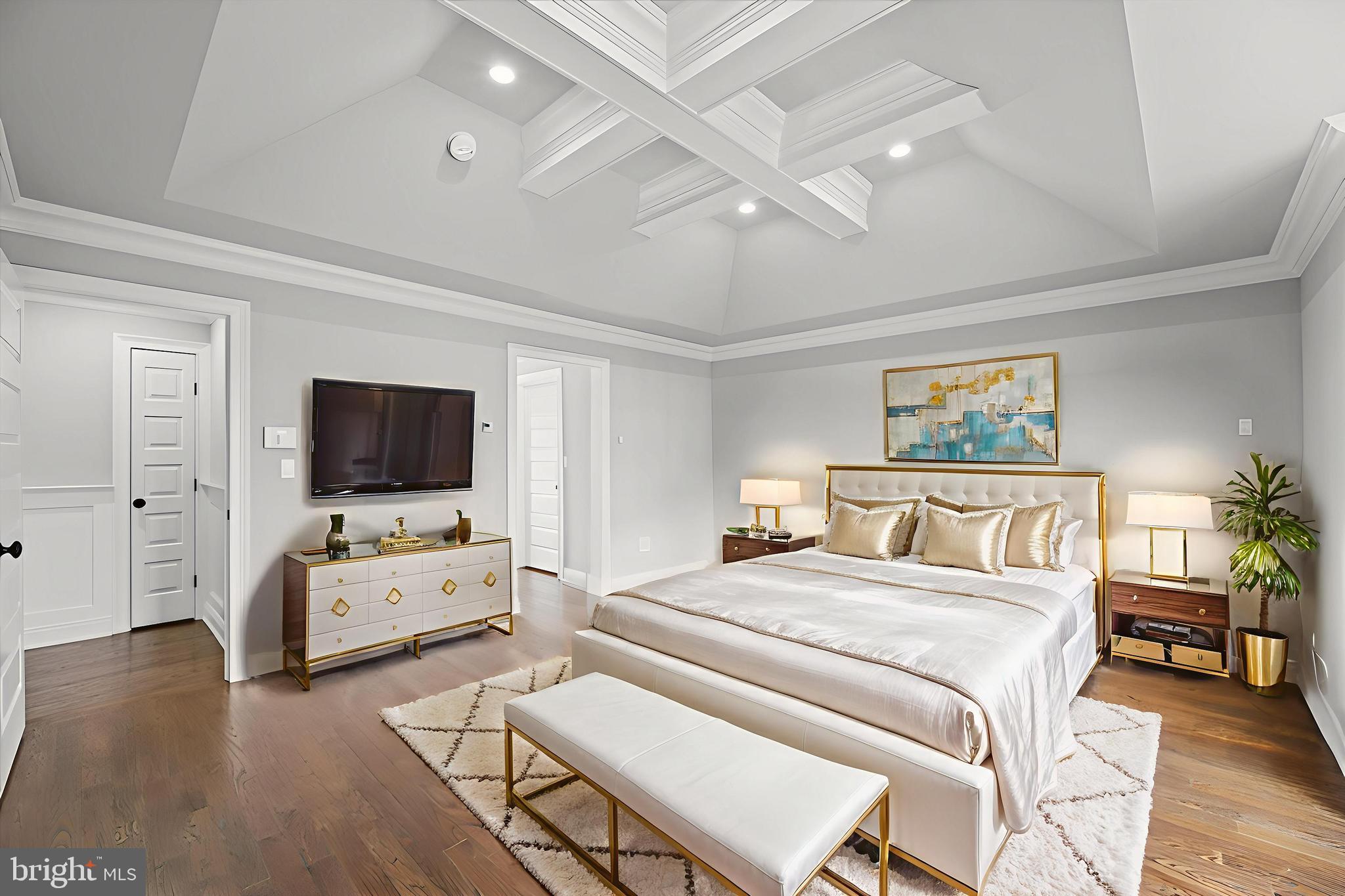 177 Terhune Road Princeton, NJ 08540 - Photo 22 of 48 Master bedroom -Virtually staged
