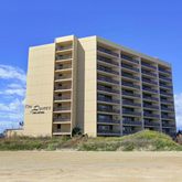 a front view of a building